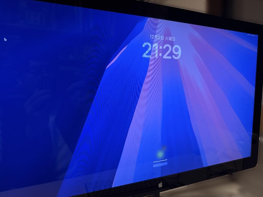 Apple Thunderbolt Display 27インチ中古 VESA付