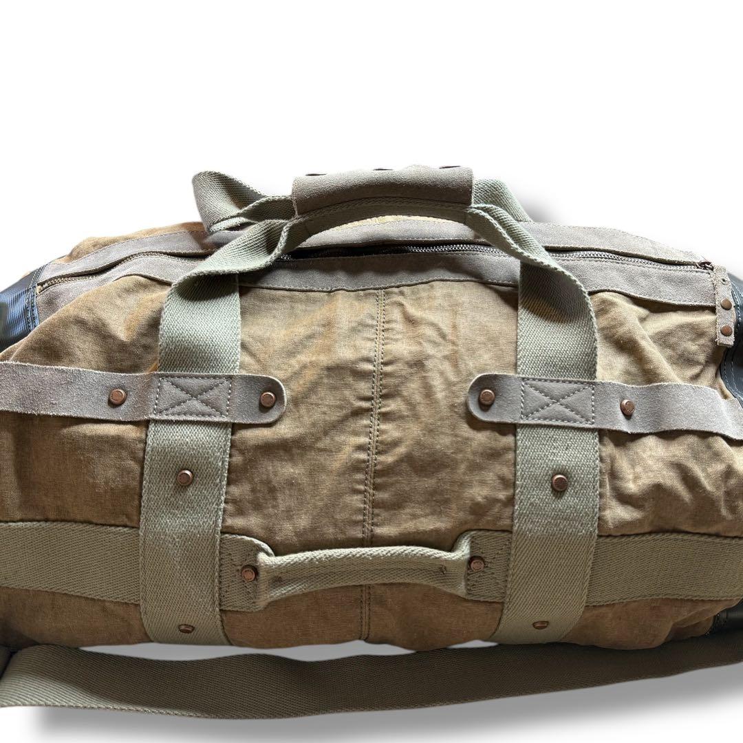 ジュン出品です　DIESEL★ミリタリーボストンバッグ カーキグリーン