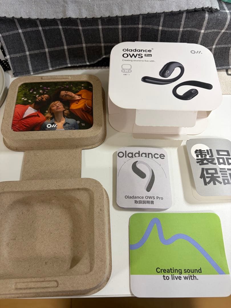 Oladance OWSPro ワイヤレスイヤホン ブラック