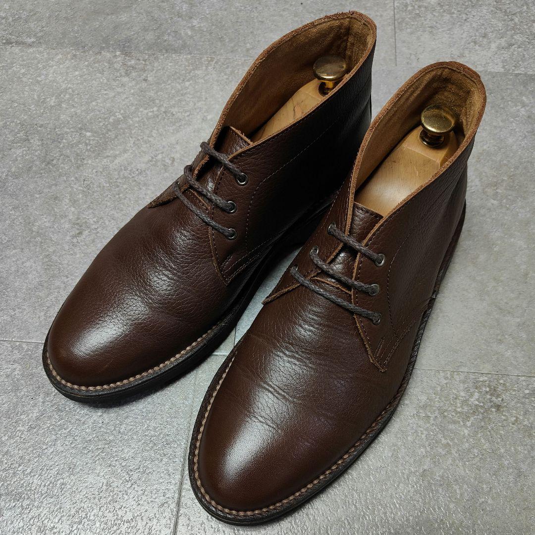 【REGAL】リーガル 3アイレットチャッカブーツ ブラウン 日本製