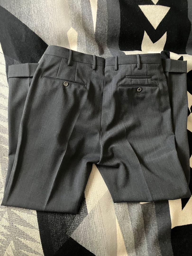 試着のみ PT01 48 トラウザーズ　ワンプリーツ　スラックス　beams f