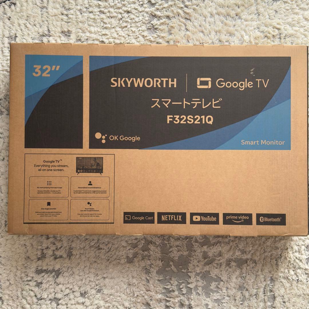 SKYWORTH 32インチ Google TV F32S21Q