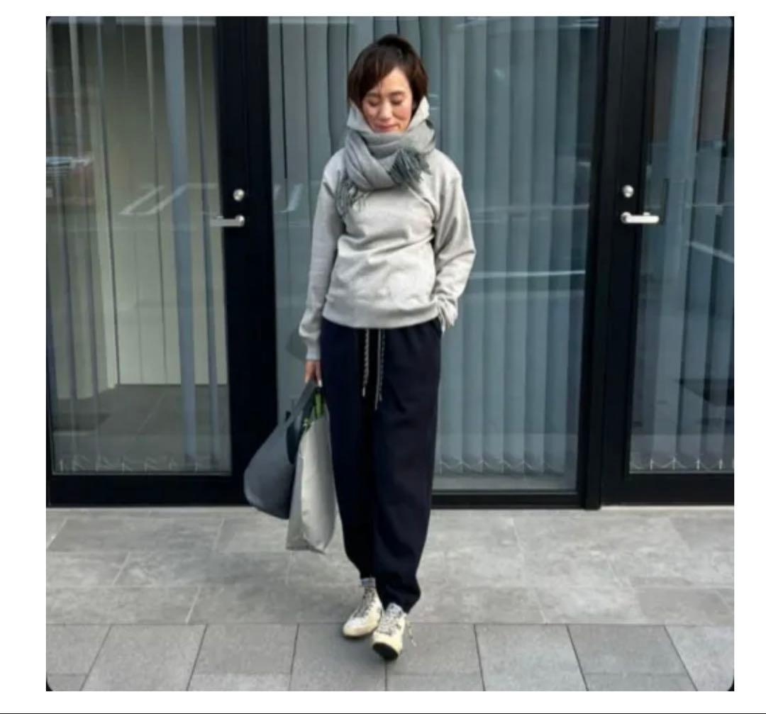 JULY NINE フリースパンツ2026AW完売商品 ネイビーＬサイズタグ付き