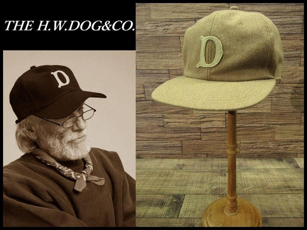 美品 24AW ドッグアンドコー D-00001 Dロゴ ベースボール キャップ