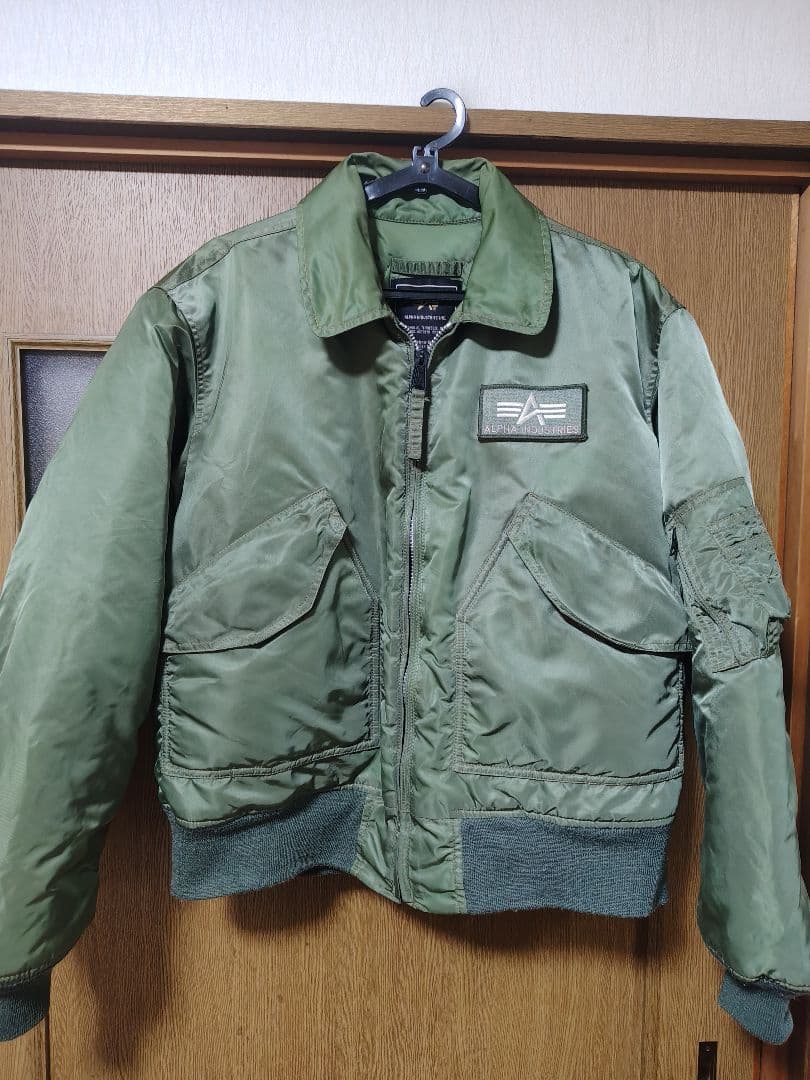 ALPHA INDUSTRIES ミリタリージャケット L CWU-45