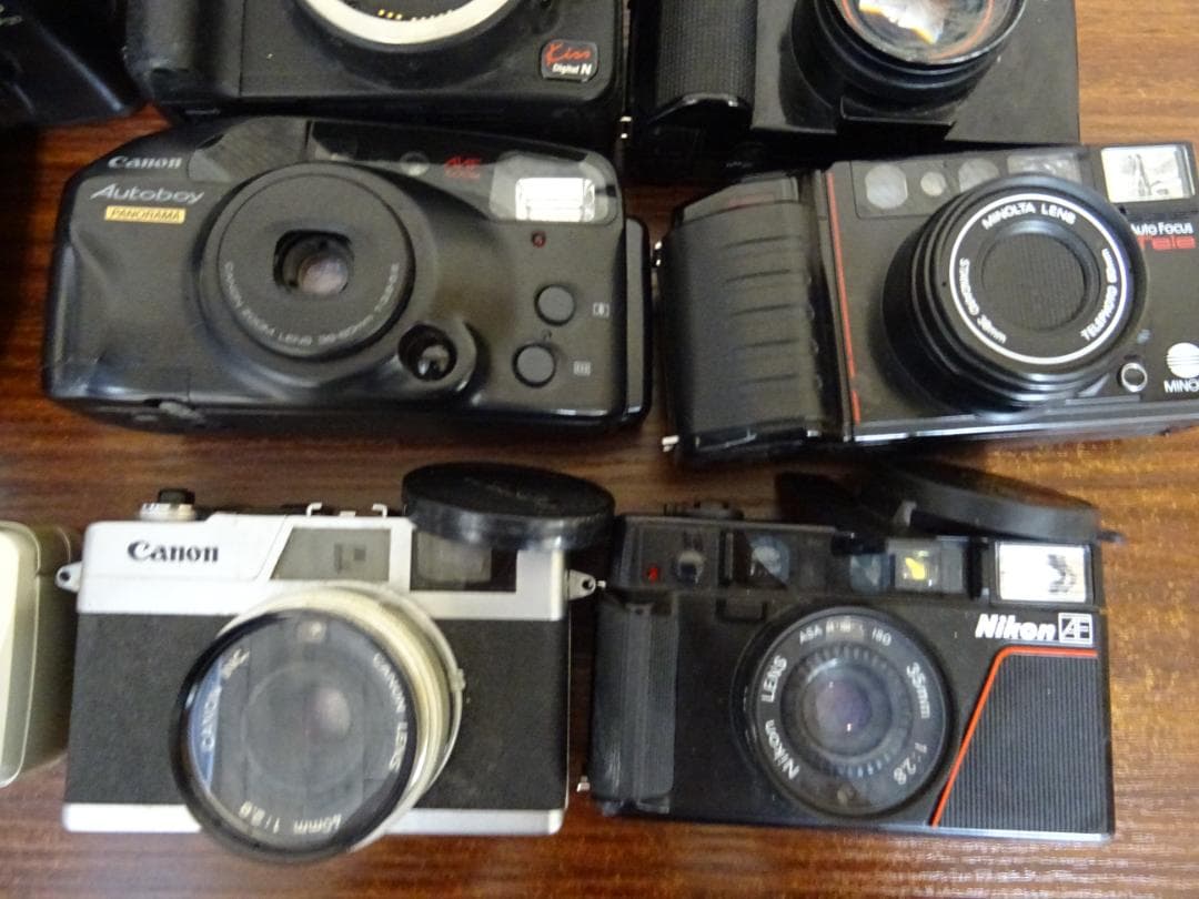 k*n様 静020 カメラ まとめ 17点 キャノン ニコン オリンパス ソニー