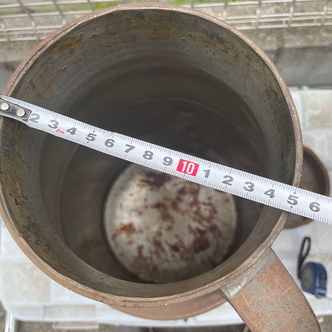 アンティーク ミルク缶 53cm Ｘ2個 春USAGIさん専用