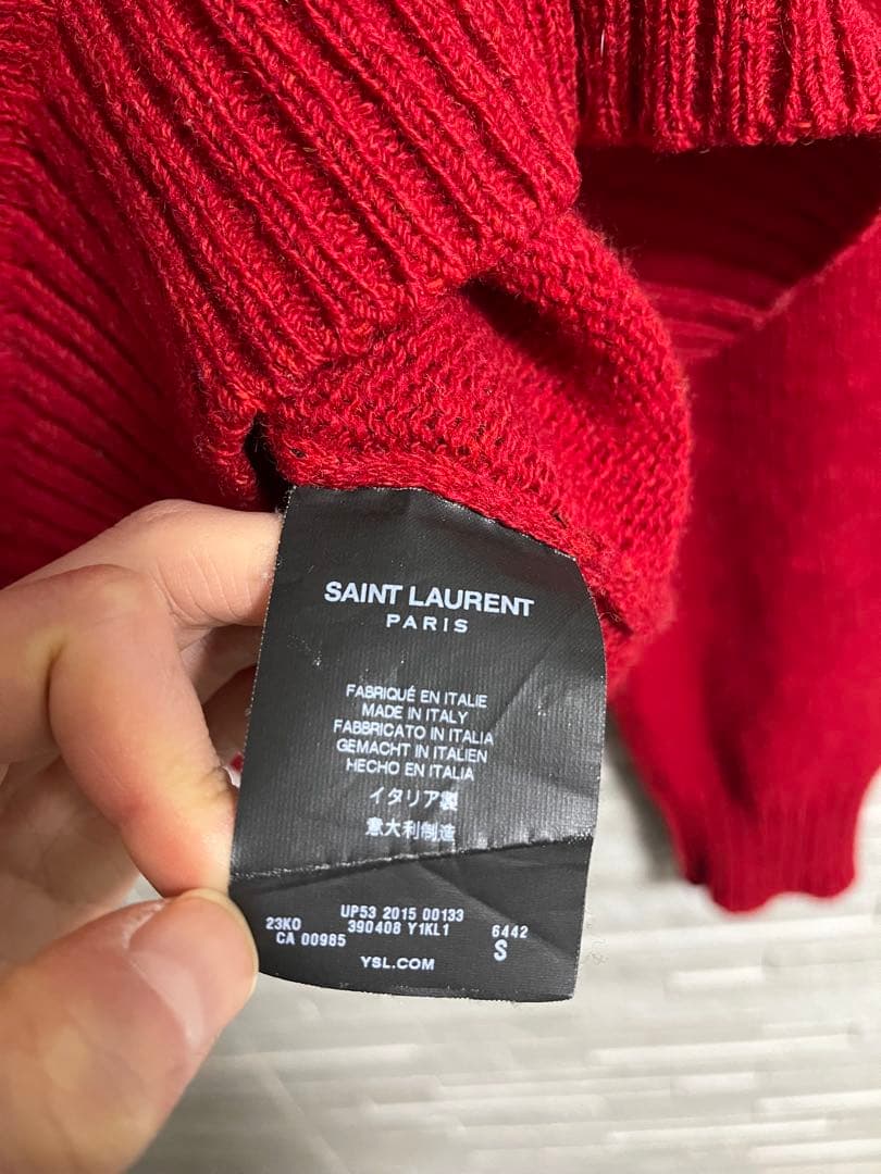 Saint Laurent Paris 15aw ウールニット　size S