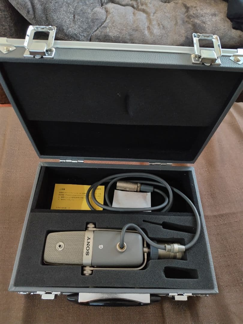SONY C-38B コンデンサーマイク本体 ケース付