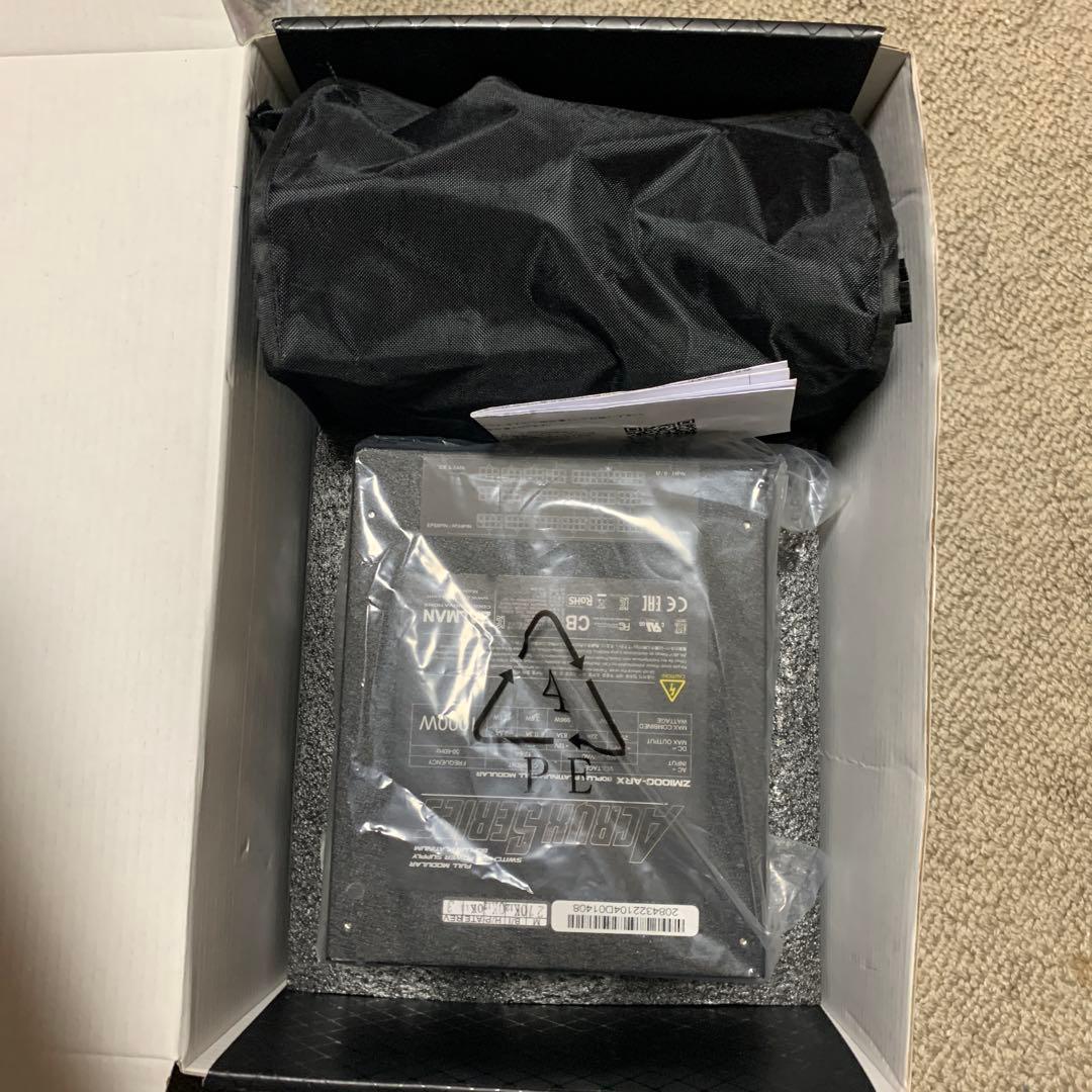 Zalman ACRUX 1000W 80PLUSプラチナ ATX電源ユニット