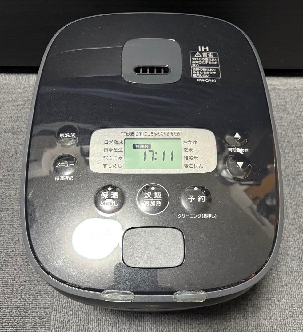 象印 IH炊飯器 NW-QA10 ブラック ZOJIRUSHI