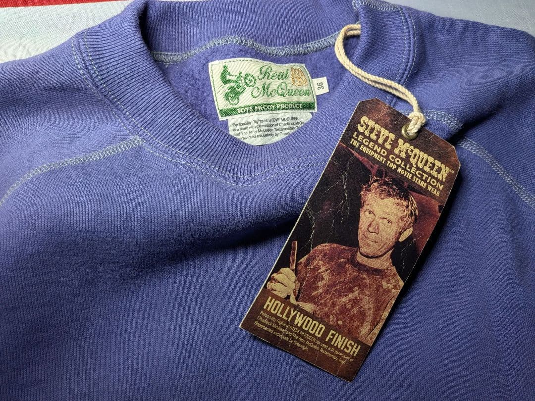 トイズマッコイ 大脱走 S.マックイーン スウェト Small トレーナー 長袖