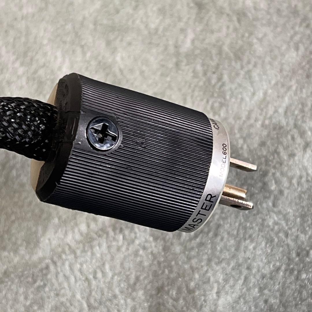 CAMELOTキャロメットPM-600電源ケーブ高級プラグ高音質UP② 1.5m