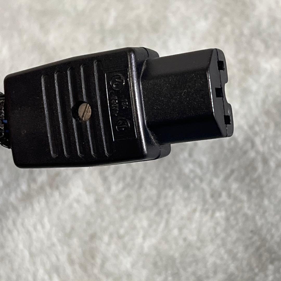 CAMELOTキャロメットPM-600電源ケーブ高級プラグ高音質UP② 1.5m