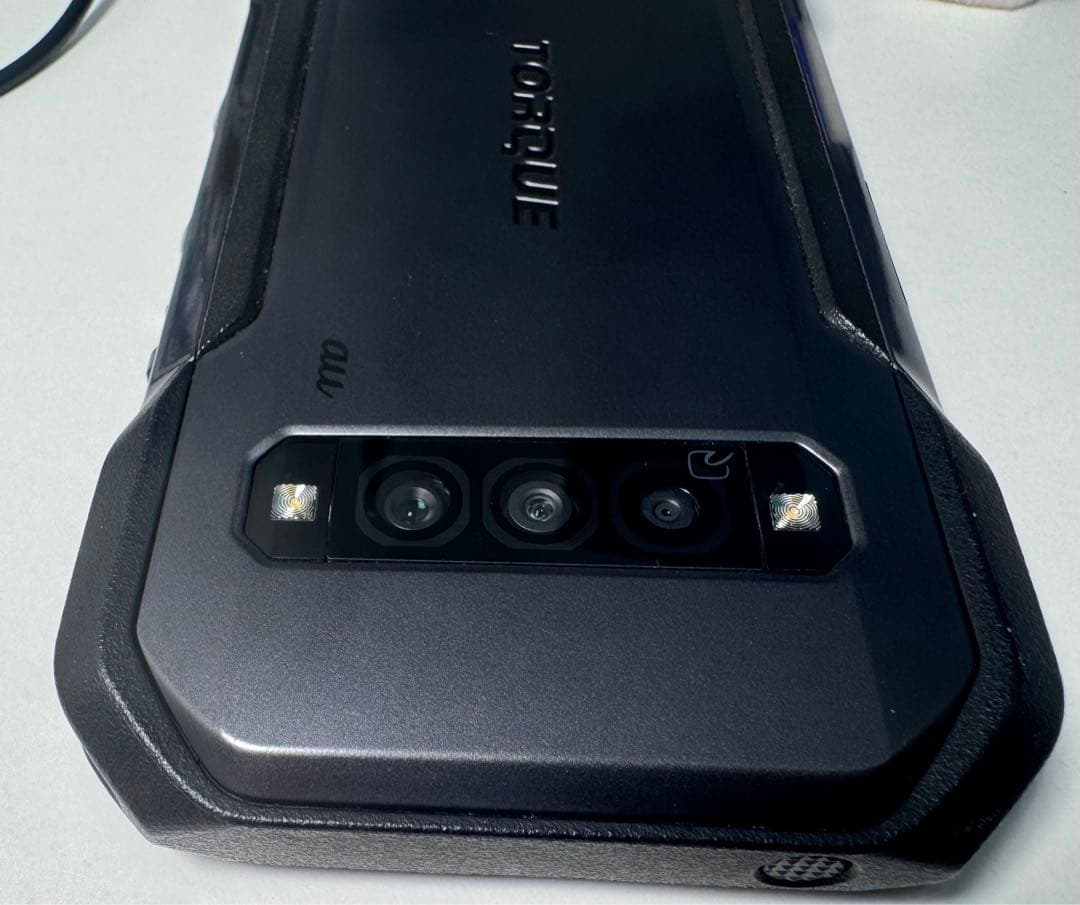 【美品】TORQUE G06 au KYG03 ブラック SIMフリー