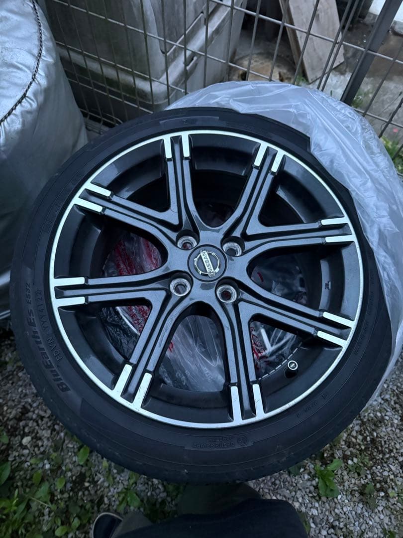 夏*雨様 マーチニスモ　純正ホイール