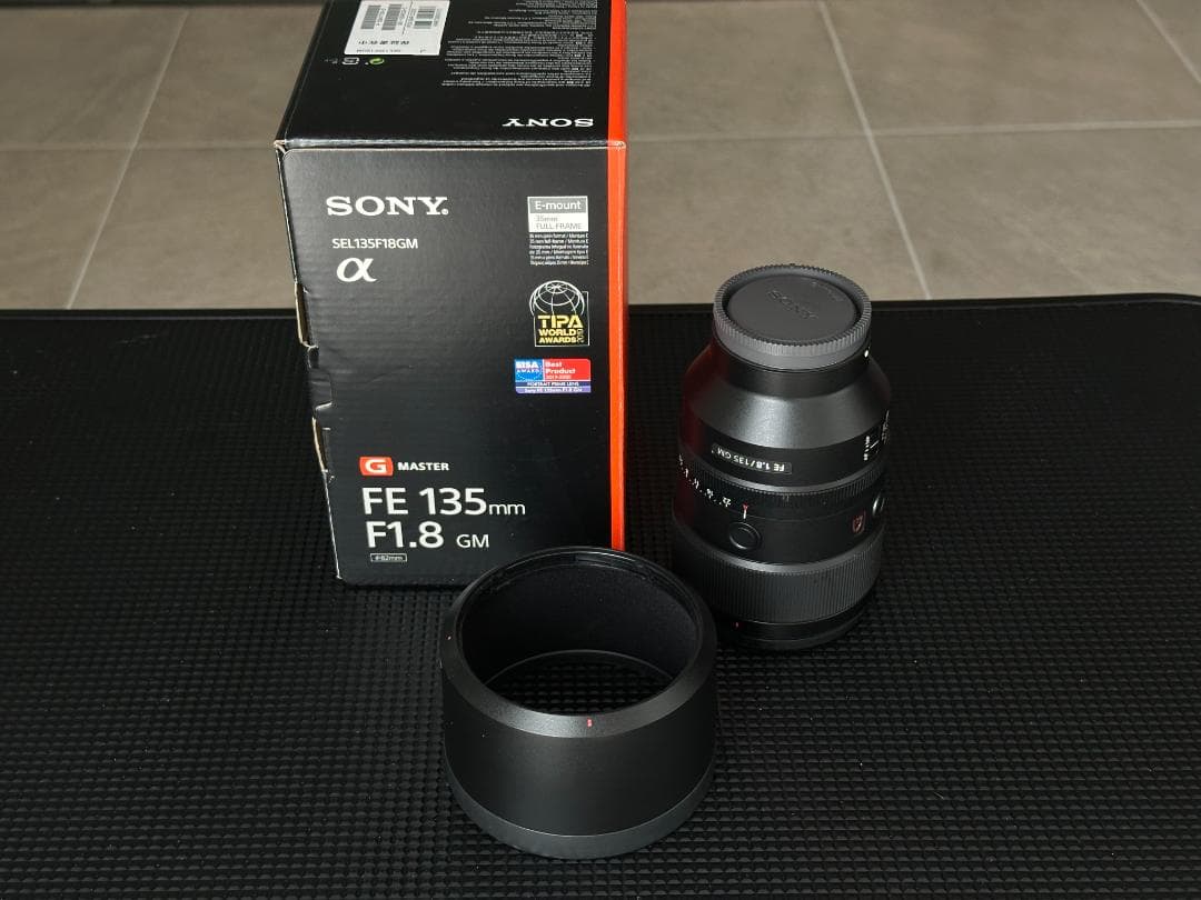 新品同様　SONY FE 135mm F1.8 GM レンズ