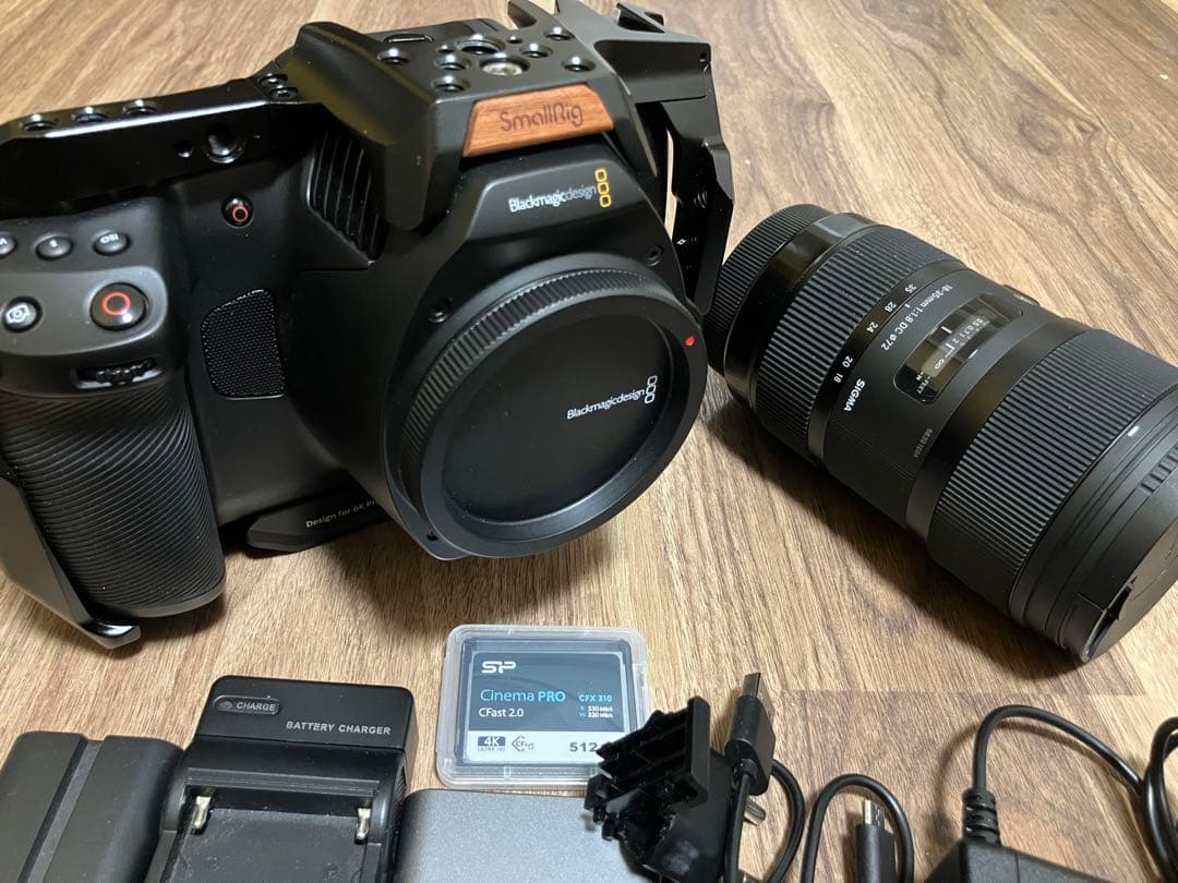Blackmagic BMPCC 6K G2 SIGMA 18-35mm セット