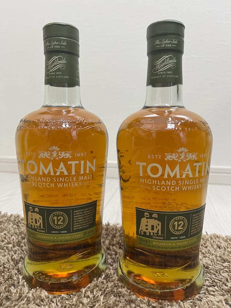 TOMATIN トマーティン　シングルモルトウイスキー 700ml 2本セット