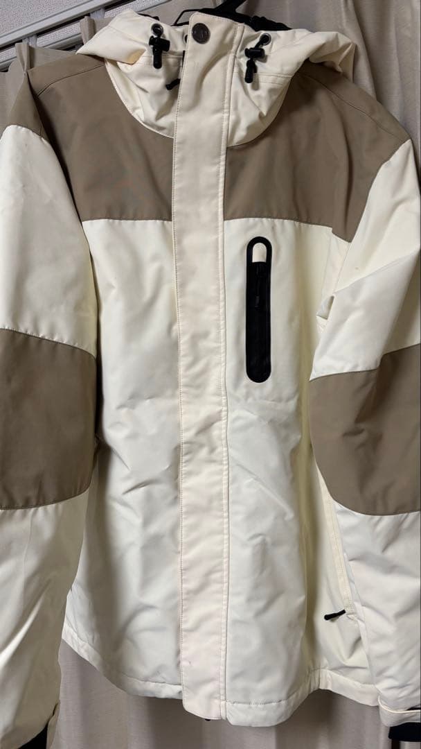 スノーボードウェア 女性用 ホワイト/ベージュ