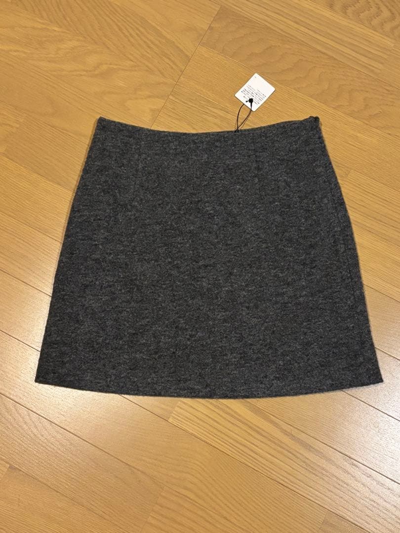未使用 RHC ミニスカート ウール グレー XS ロンハーマン