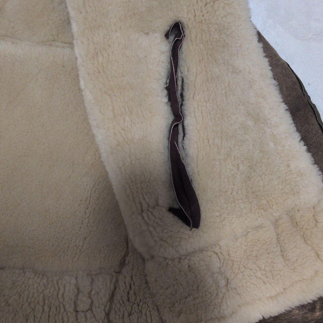 レザー シアリング ミリタリージャケット B3 ムートン アメカジ AVIREX