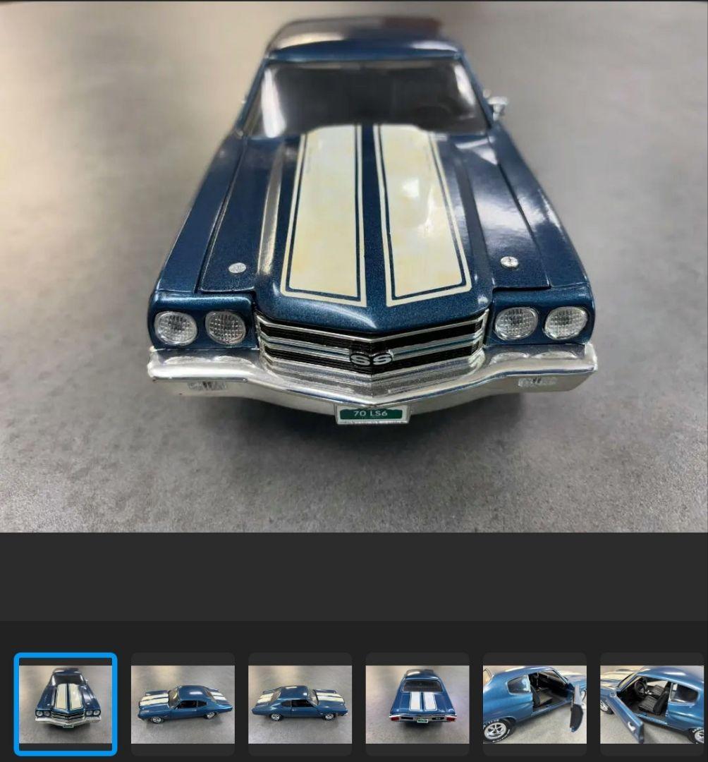 mineo様　ERTL CHRYSLER・Chevrolet1/18