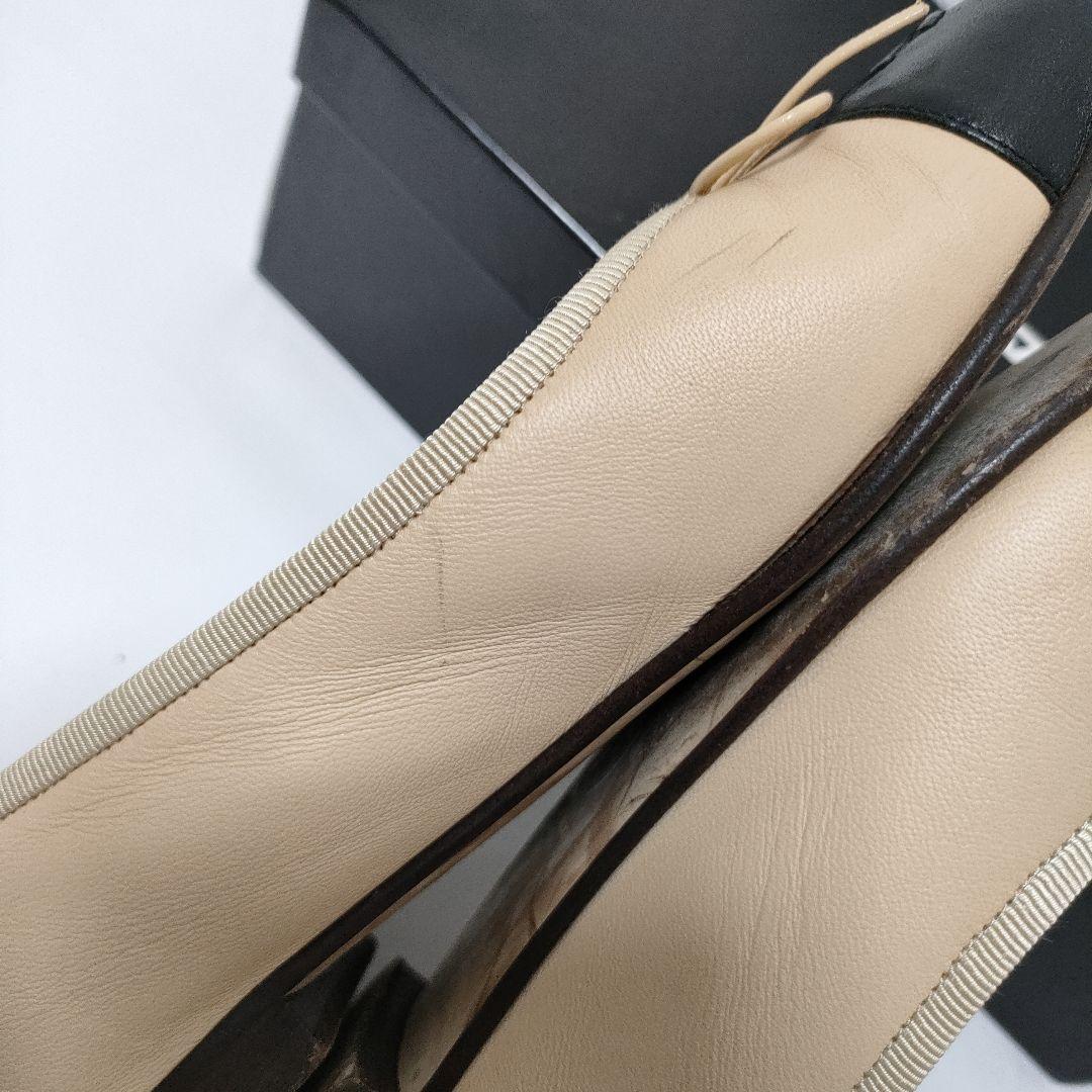 CHANEL　バレーシューズ　ココマーク　シャネル　38c