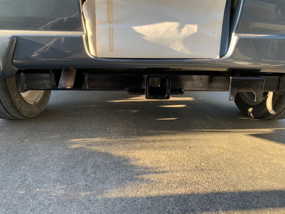 次回出品時期不明！送料込！エブリィDA64W自作ヒッチメンバー、ＤＡ17にも可