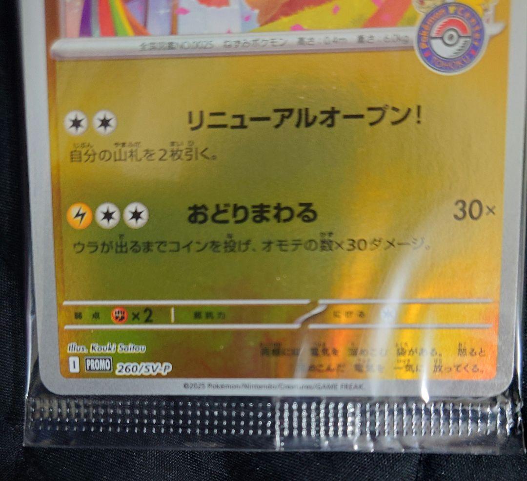 トウホウのピカチュウ 新品未開封 美品