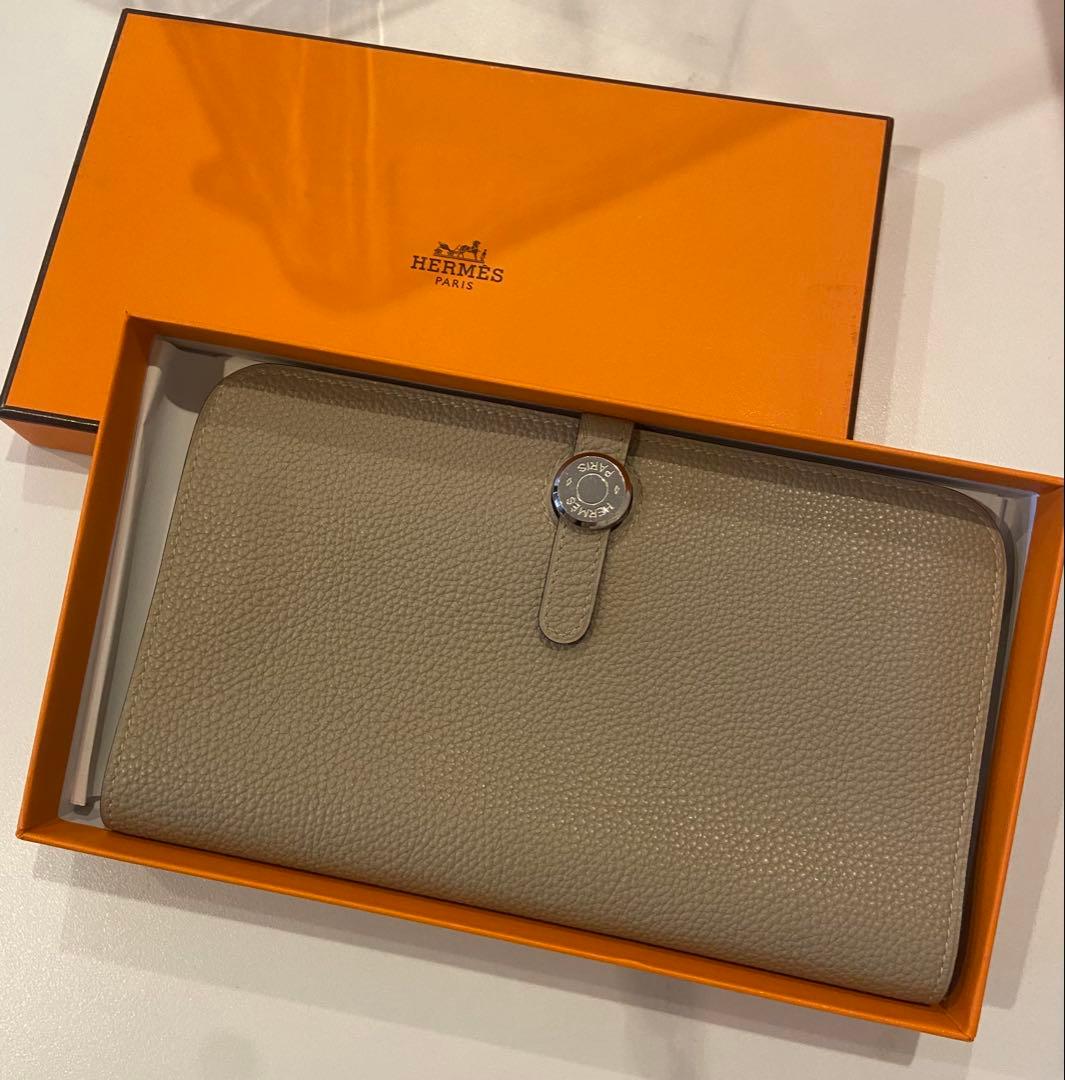 HERMES グリトゥル・ドゴンGM 長財布