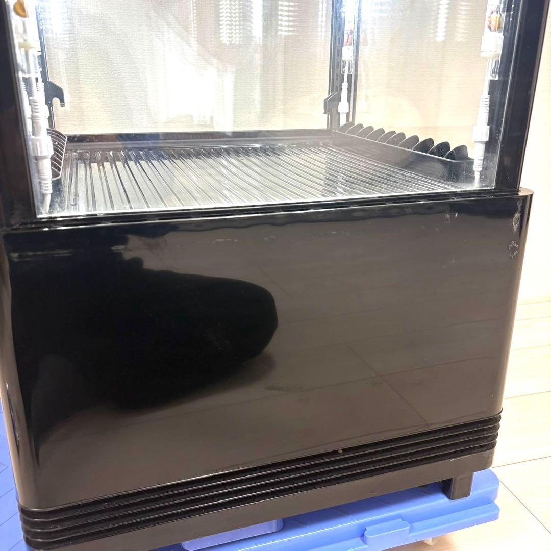 レマコム R4G-74SLB 4面ガラス 冷蔵 ショーケース