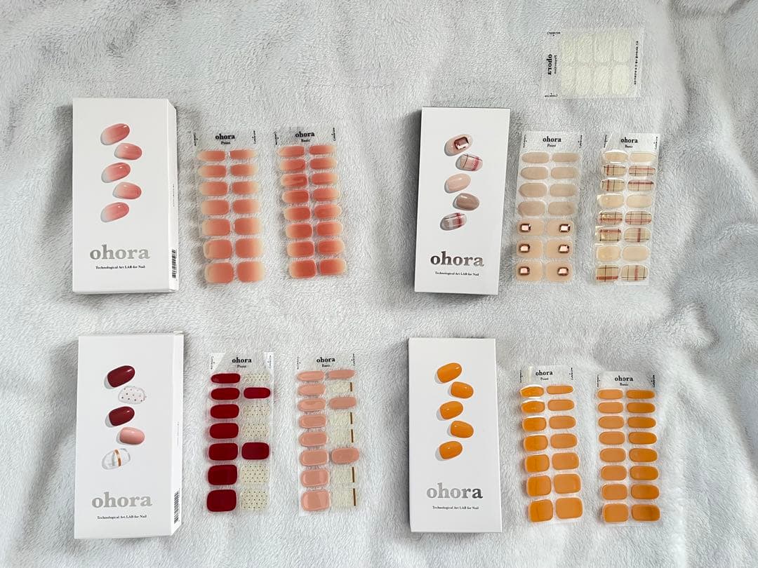 ohora　ネイルシール　ネイルケアツール　まとめ売り