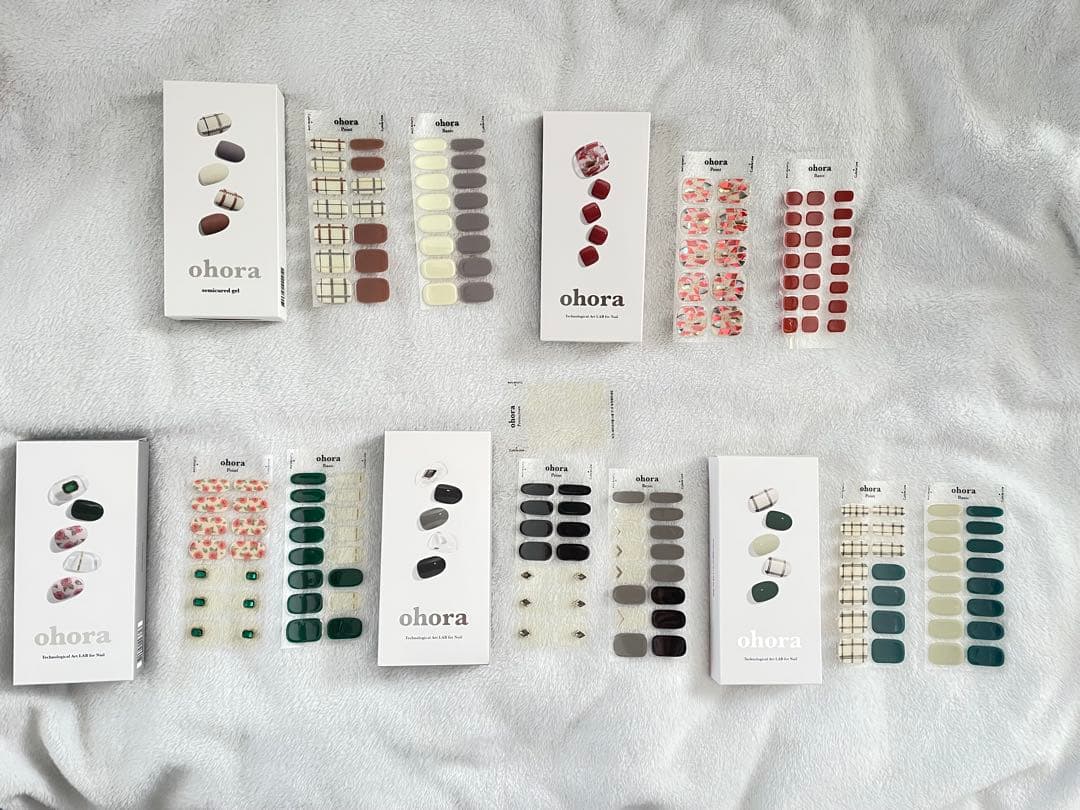 ohora　ネイルシール　ネイルケアツール　まとめ売り