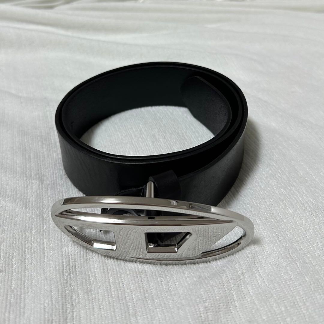 DIESEL レザーベルト　ブラック　80/32