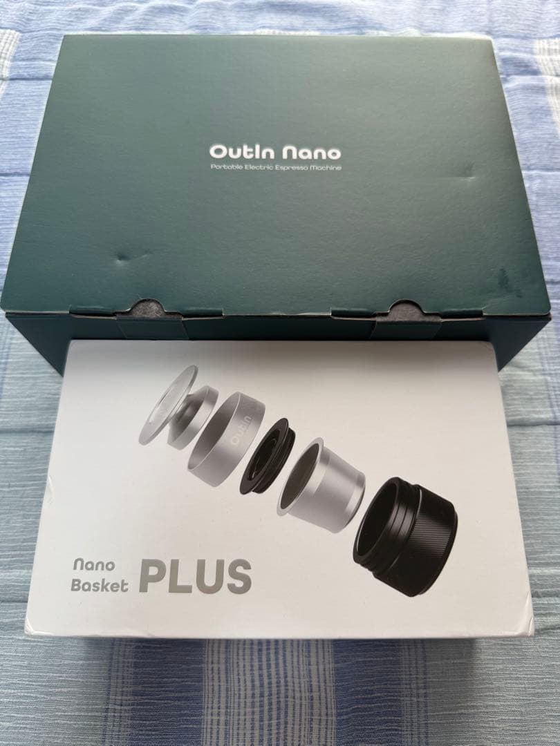 OutlinNanoポータブルエスプレッソマシーンBasket PLUS セット