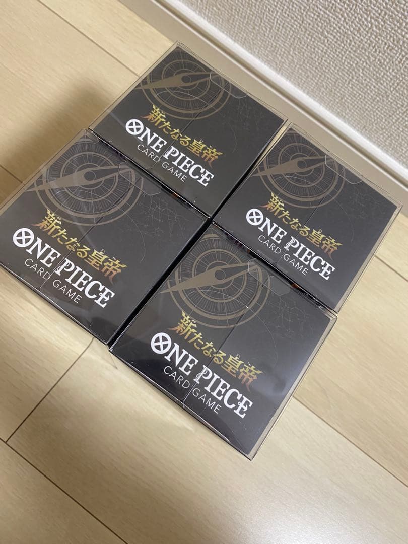 新たなる皇帝　4ボックス　セット　【ワンピースカード】