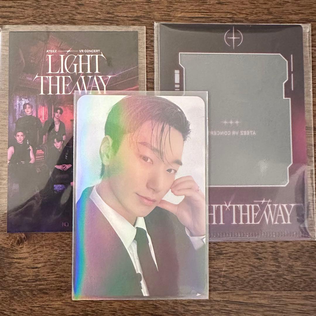 匿名発送 ATEEZ アチズ サン VR 特典 スペシャル ホロ トレカ