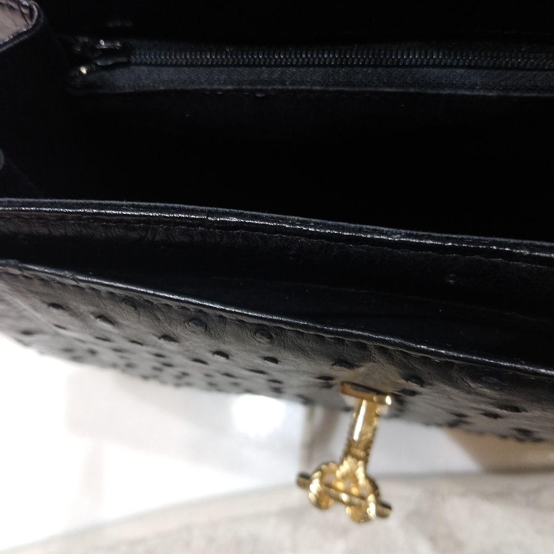 セレモニー❣️試着程度❣️高級オーストリッチフルポイント❣️ハンドバッグ和服も♡