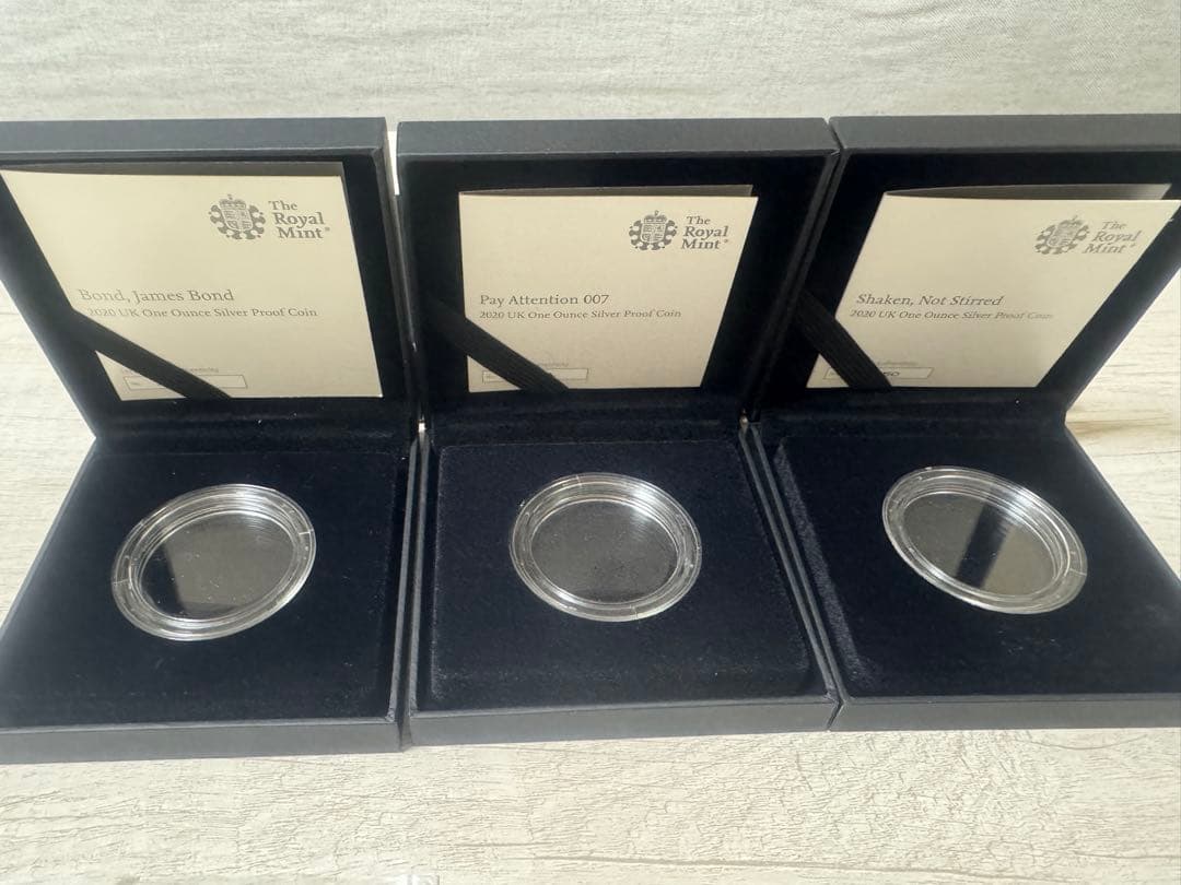 【katanonoko】ロイヤルミント007 銀貨　