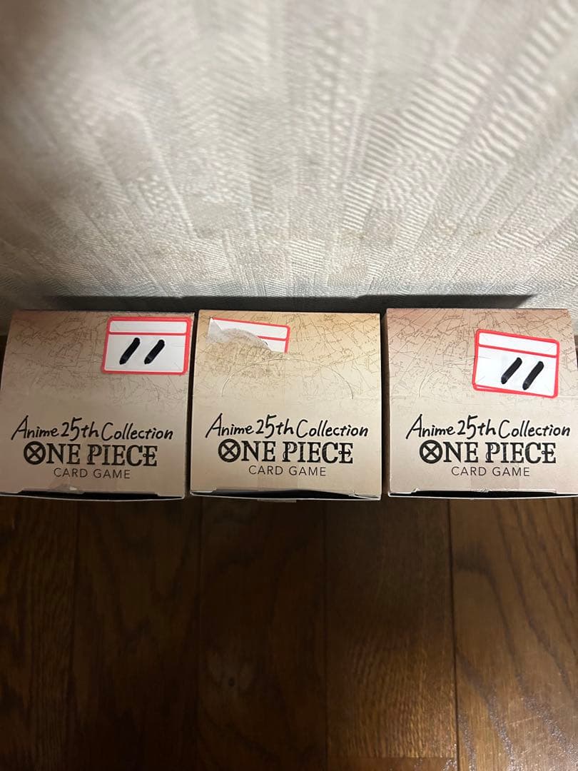 ワンピースカード Anime 25th Collection 新品未開封3BOX