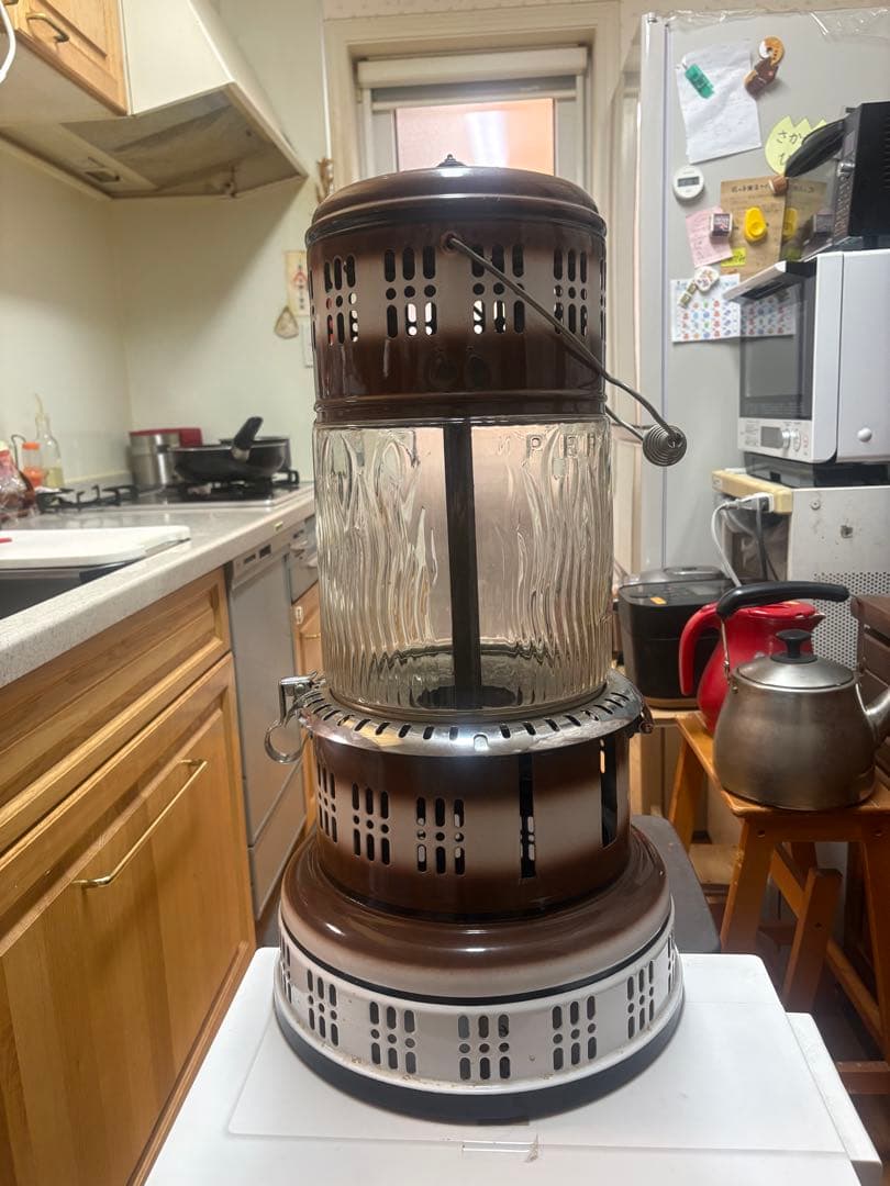 パーフェクションのブラウン石油ストーブ