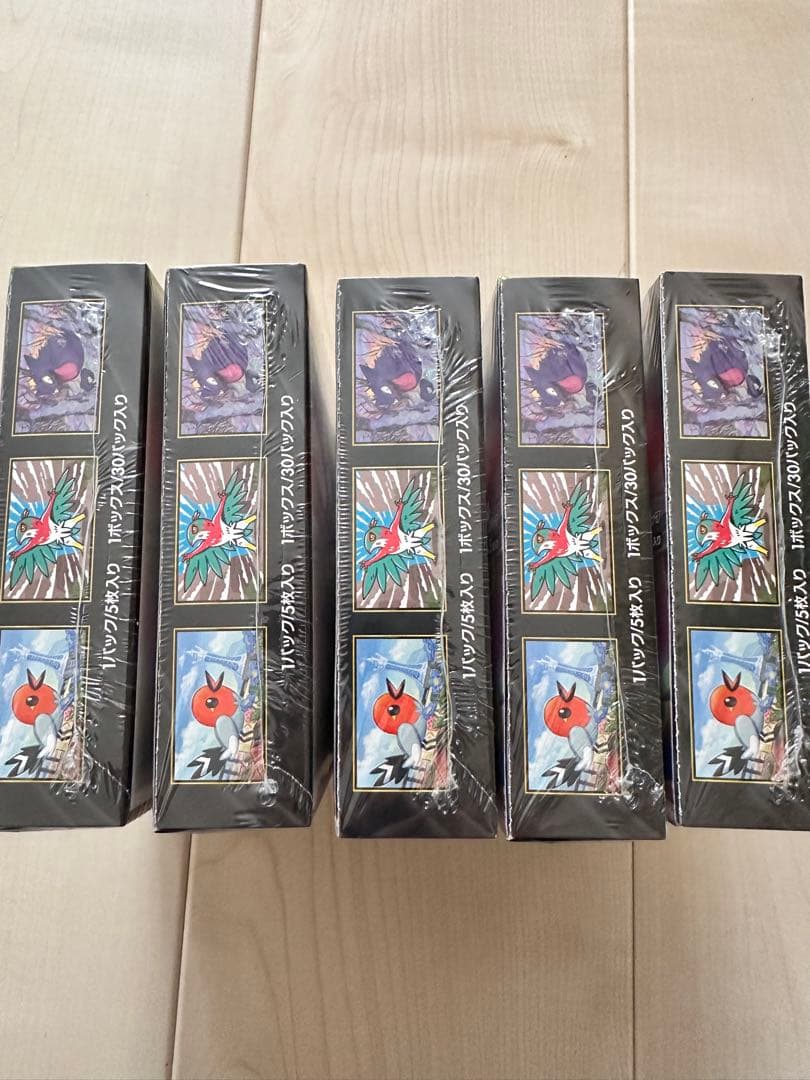 ポケモンカードメガエルレイドex2セット　 ムニキスゼロ5箱