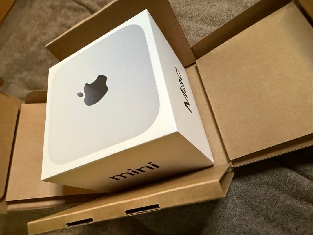 M4 Mac mini シルバー 16GB 256GB