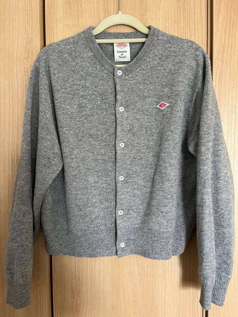 DANTON CREW NECK CARDIGAN(クルーネックカーディガン)