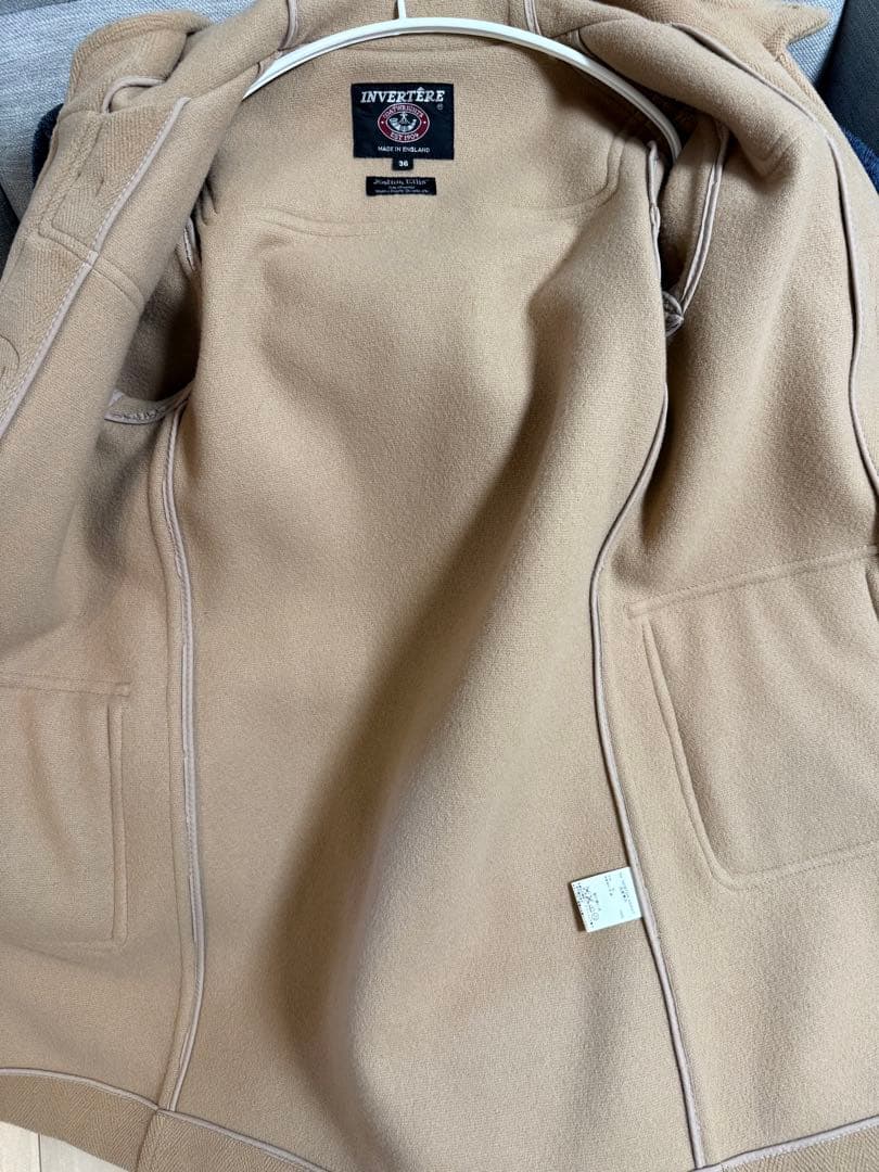 極美品 インバーティア ジョシュアエリス キャメル 36 英国製