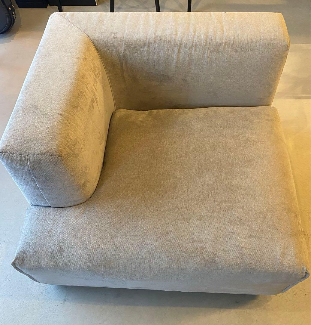 メーネ ソファ アーム R ライトグレー（W810) 〜2024年9月生産モデル