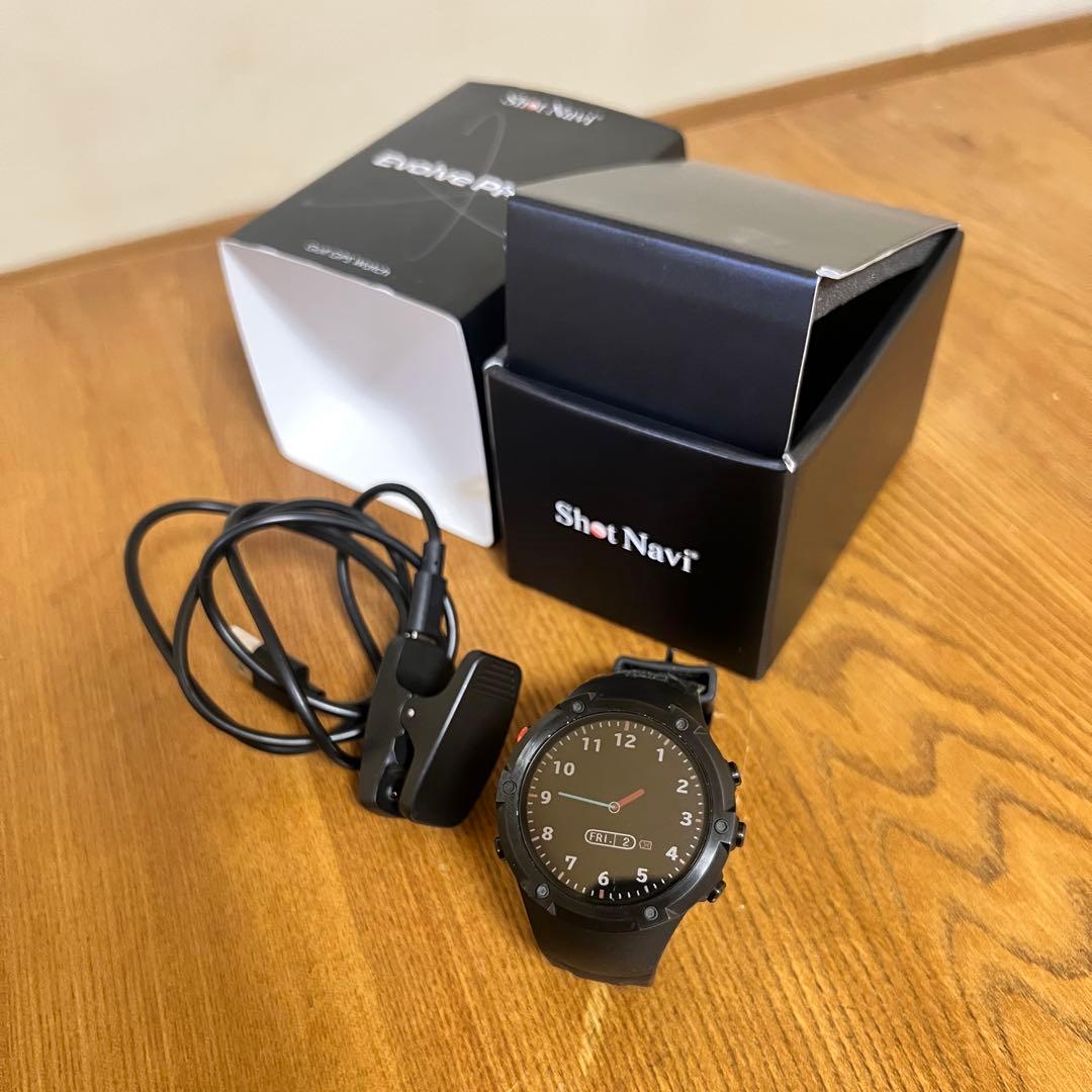 Shot Navi Evolve PRO ゴルフ GPS 腕時計