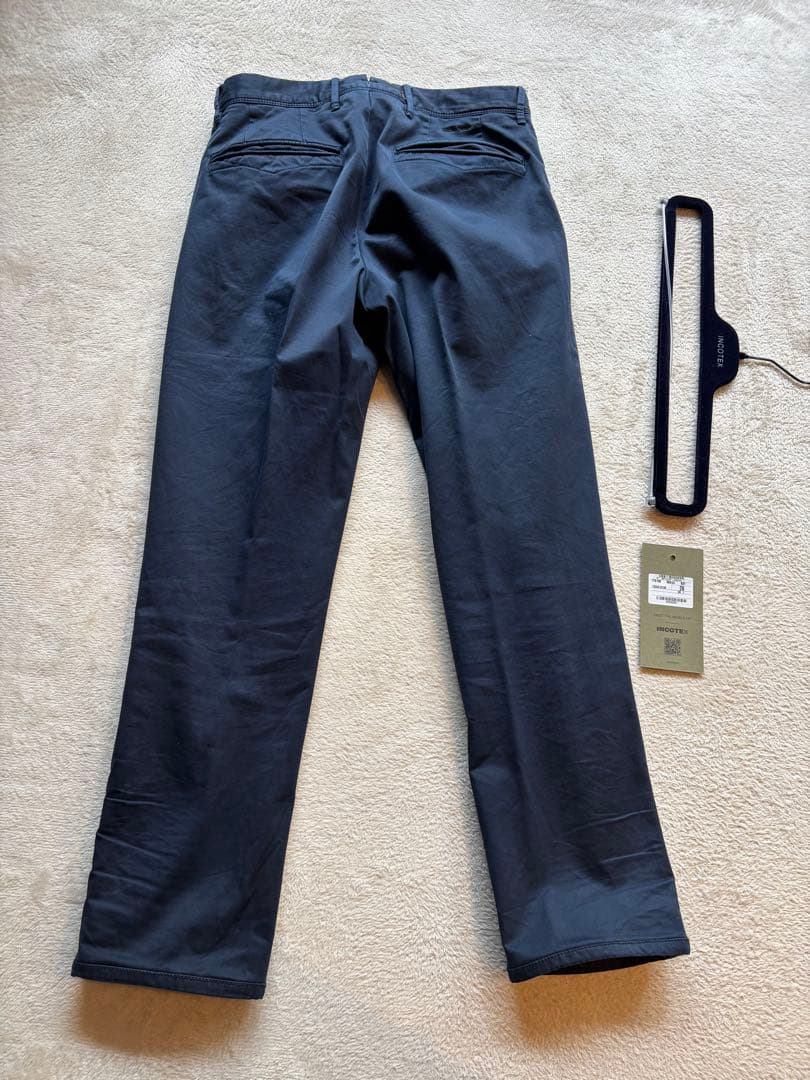 【美品】INCOTEX 100型 チノ28ネイビー定価4.7万
