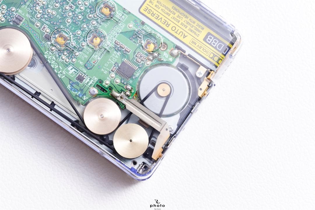 SONY WALKMAN 透明外装 真鍮製フライホイール WM-EX631